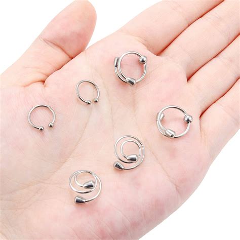 fake nipple bars|Amazon.com: Nip Rings.